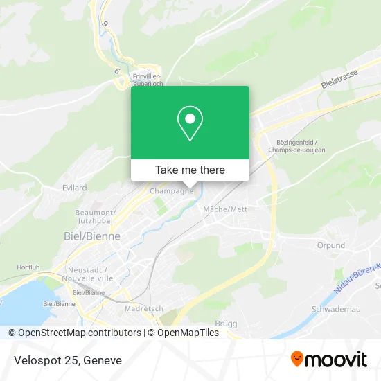 Velospot 25 map