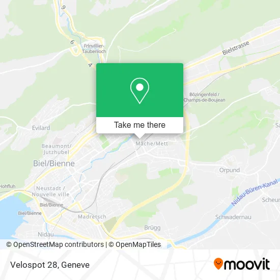 Velospot 28 map