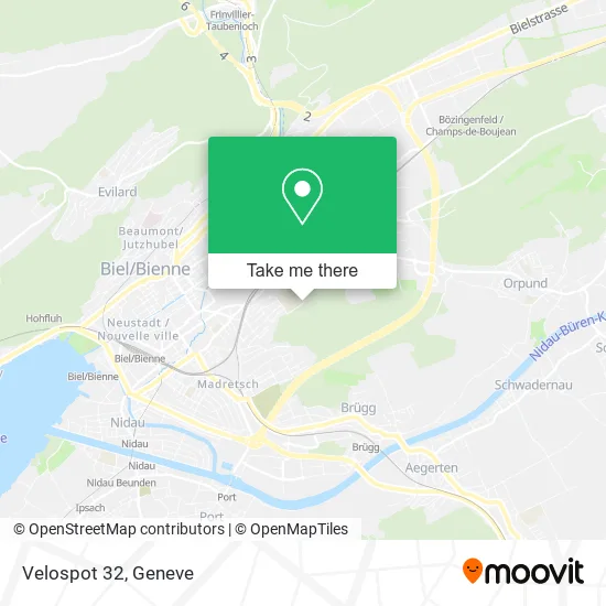 Velospot 32 map