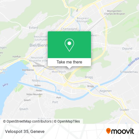 Velospot 35 map