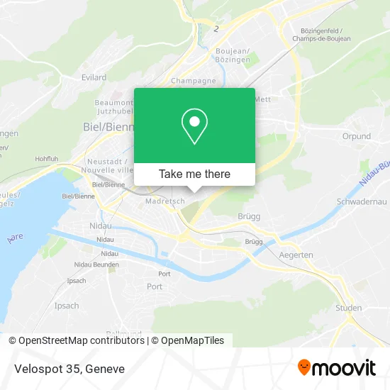 Velospot 35 map