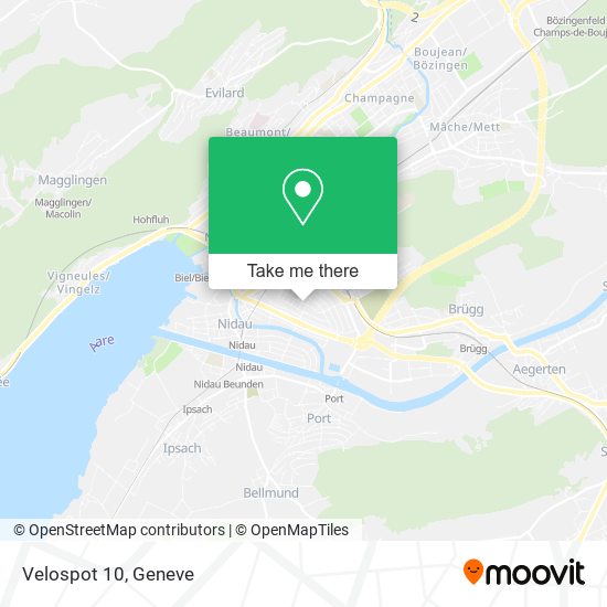 Velospot 10 map