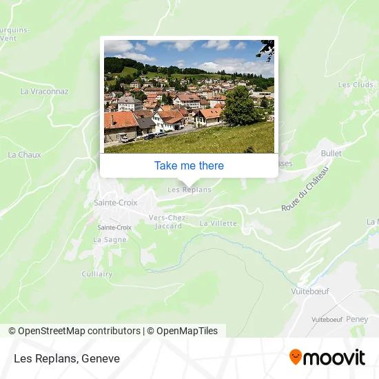 Les Replans map