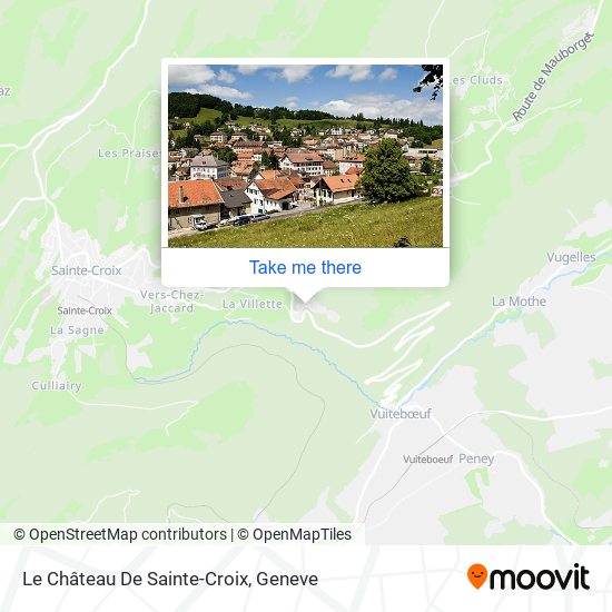 Le Château De Sainte-Croix map