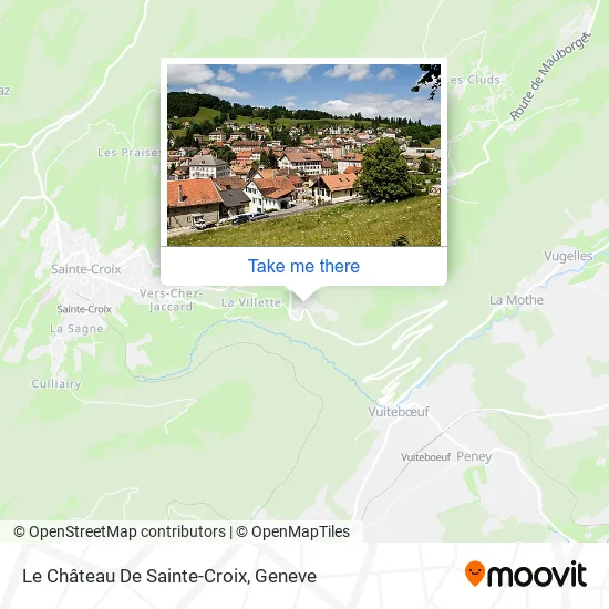 Le Château De Sainte-Croix map