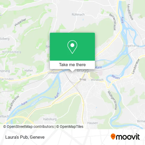 Laura's Pub map