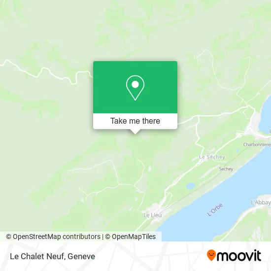 Le Chalet Neuf map