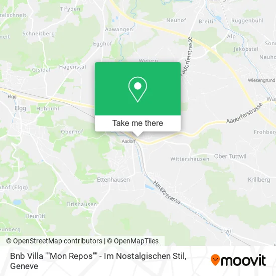 Bnb Villa ""Mon Repos"" - Im Nostalgischen Stil map