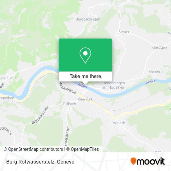 Burg Rotwasserstelz map