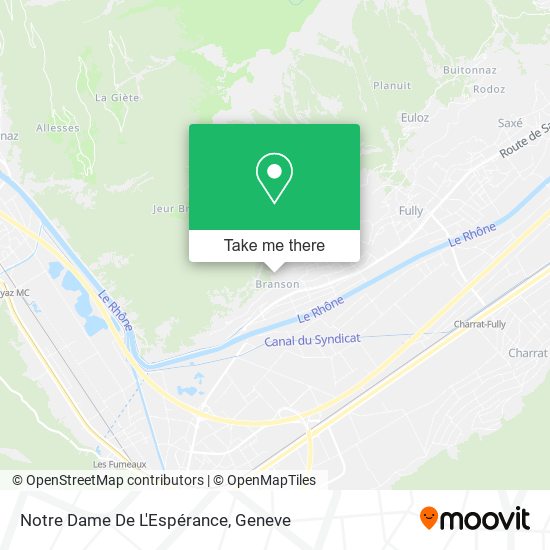 Notre Dame De L'Espérance map