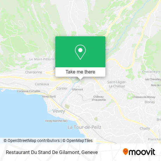 Restaurant Du Stand De Gilamont map