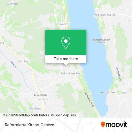 Reformierte Kirche map