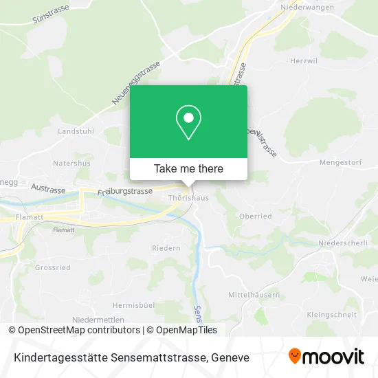 Kindertagesstätte Sensemattstrasse map