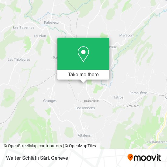Walter Schläfli Sàrl map