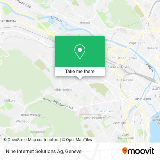 Nine Internet Solutions Ag map