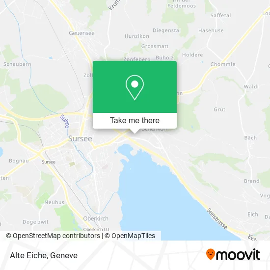 Alte Eiche map