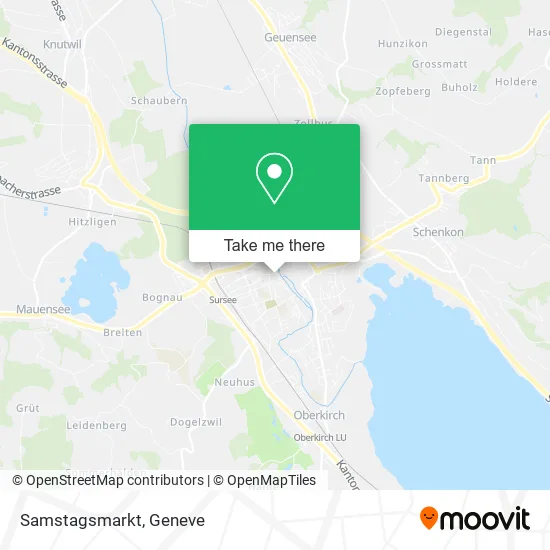 Samstagsmarkt map
