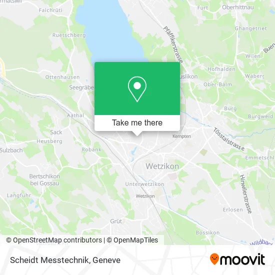 Scheidt Messtechnik map