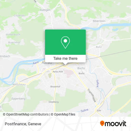 Postfinance map