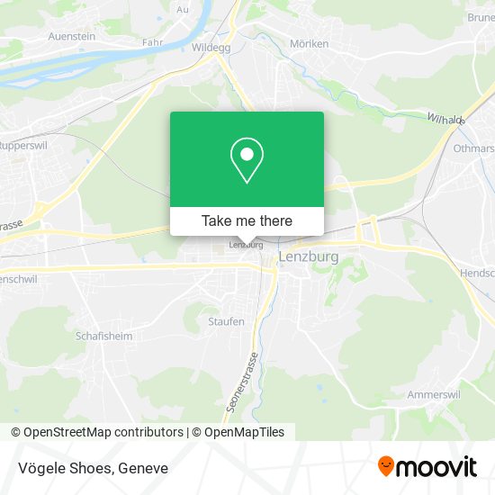 Vögele Shoes map