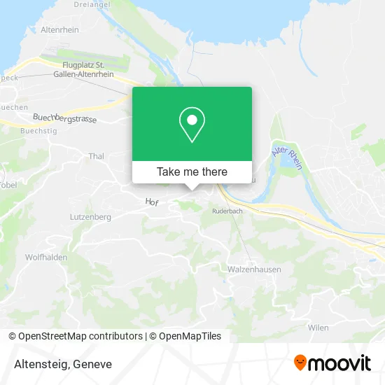 Altensteig map
