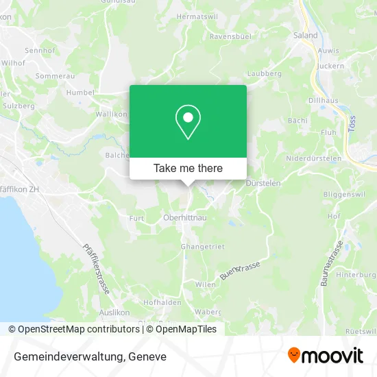 Gemeindeverwaltung map