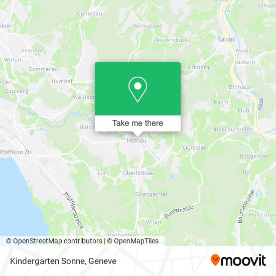 Kindergarten Sonne map