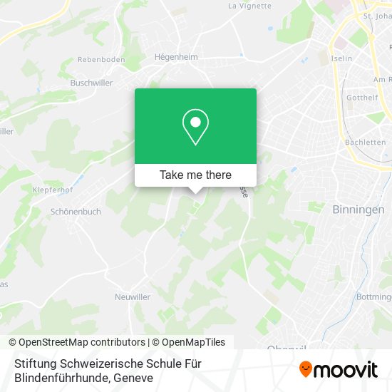 Stiftung Schweizerische Schule Für Blindenführhunde map
