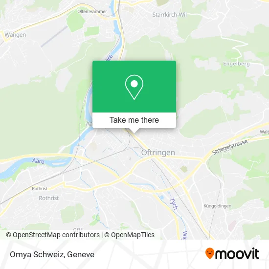 Omya Schweiz map