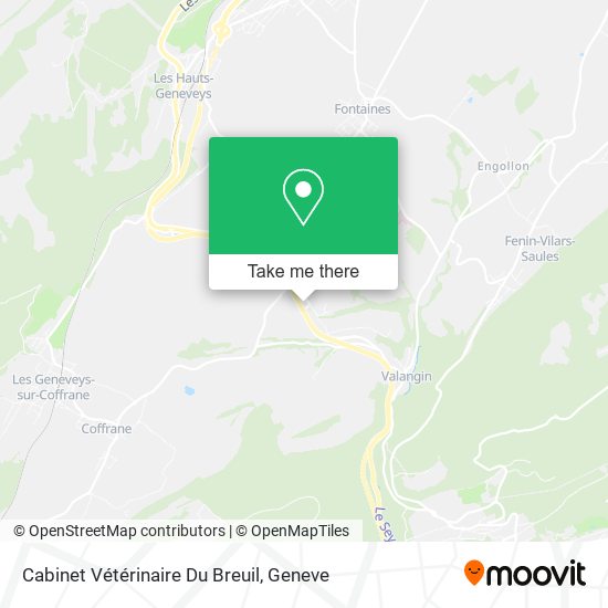 Cabinet Vétérinaire Du Breuil map