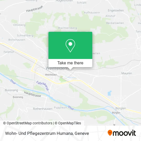 Wohn- Und Pflegezentrum Humana map