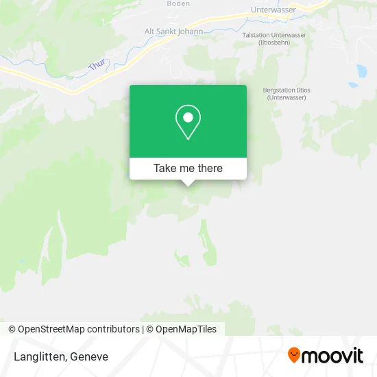 Langlitten map