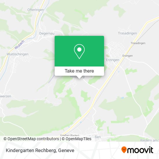 Kindergarten Rechberg map