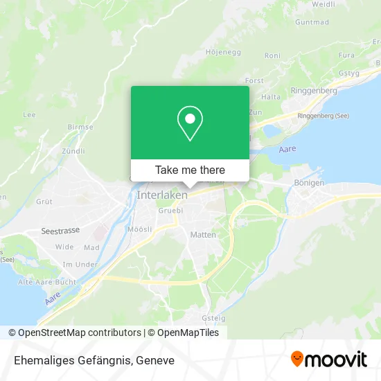 Ehemaliges Gefängnis map