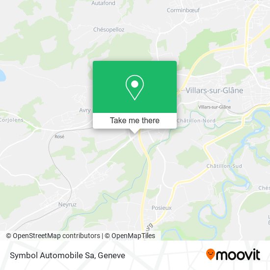 Symbol Automobile Sa map