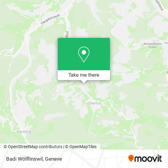 Badi Wölflinswil map