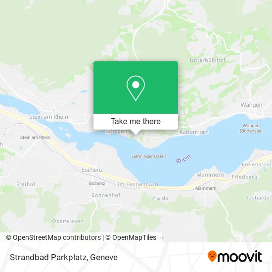 Strandbad Parkplatz map
