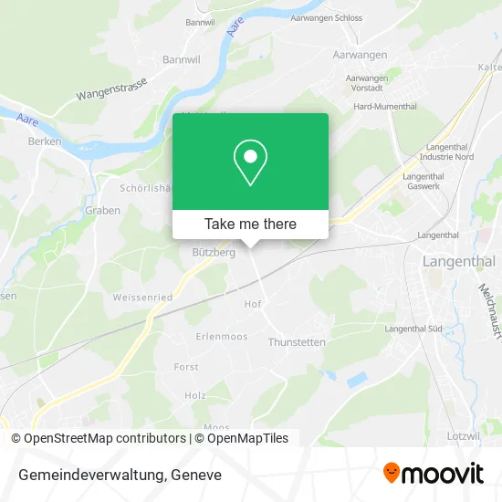 Gemeindeverwaltung map