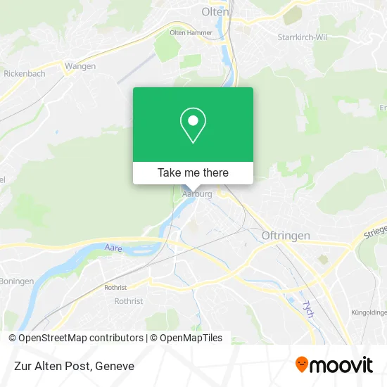Zur Alten Post map