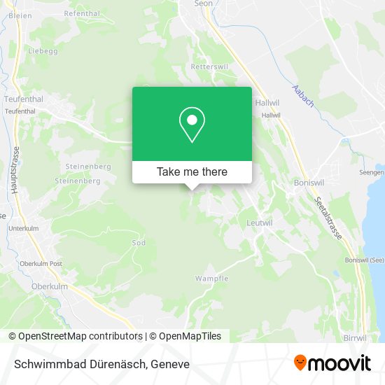 Schwimmbad Dürenäsch map