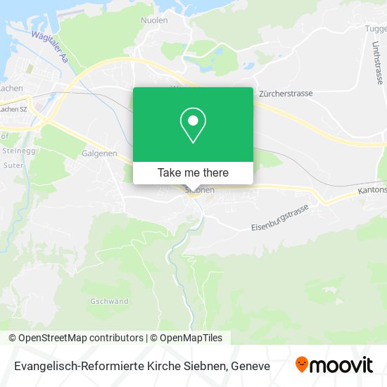 Evangelisch-Reformierte Kirche Siebnen map