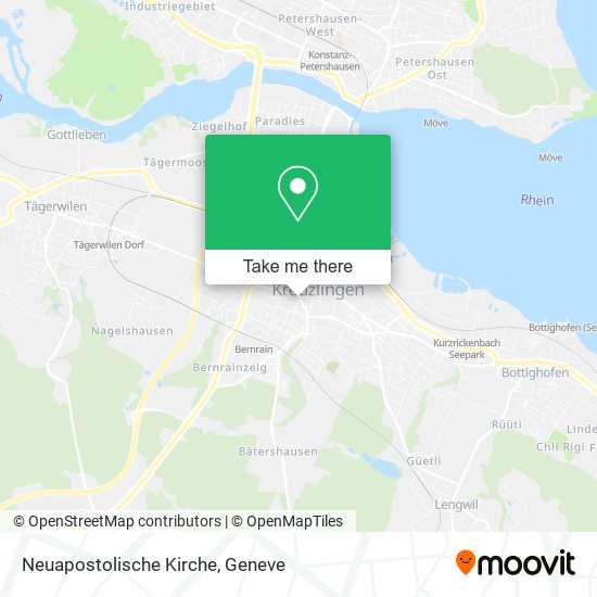 Neuapostolische Kirche map
