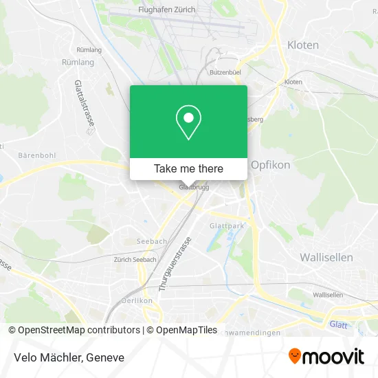 Velo Mächler map