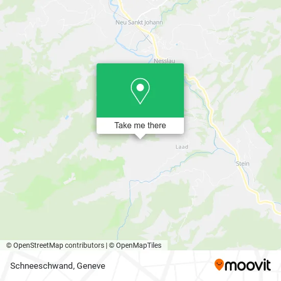 Schneeschwand map
