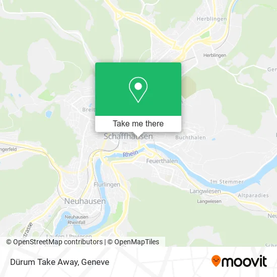 Dürum Take Away map