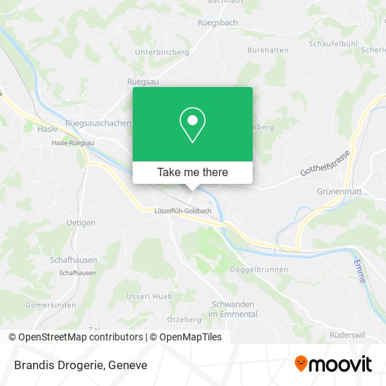 Brandis Drogerie map