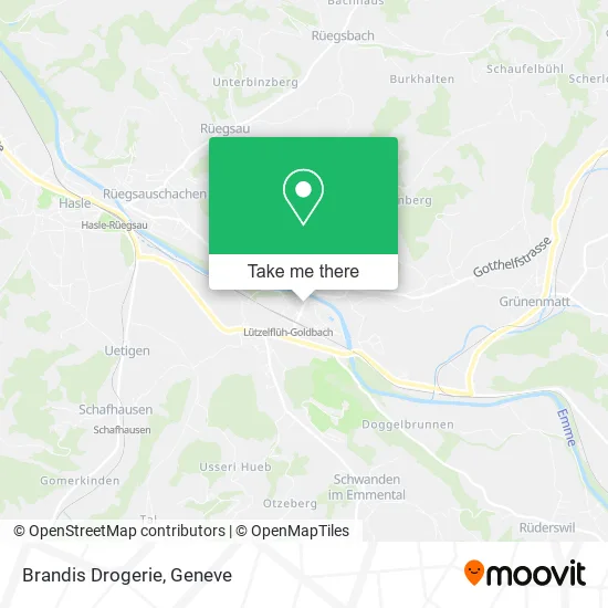 Brandis Drogerie map
