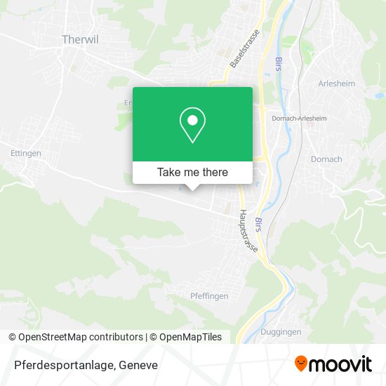 Pferdesportanlage map