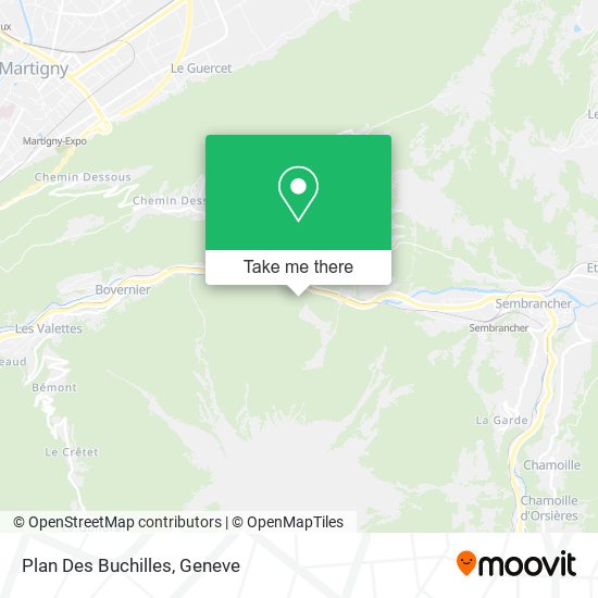Plan Des Buchilles map