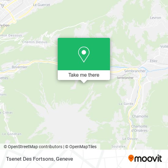 Tsenet Des Fortsons map